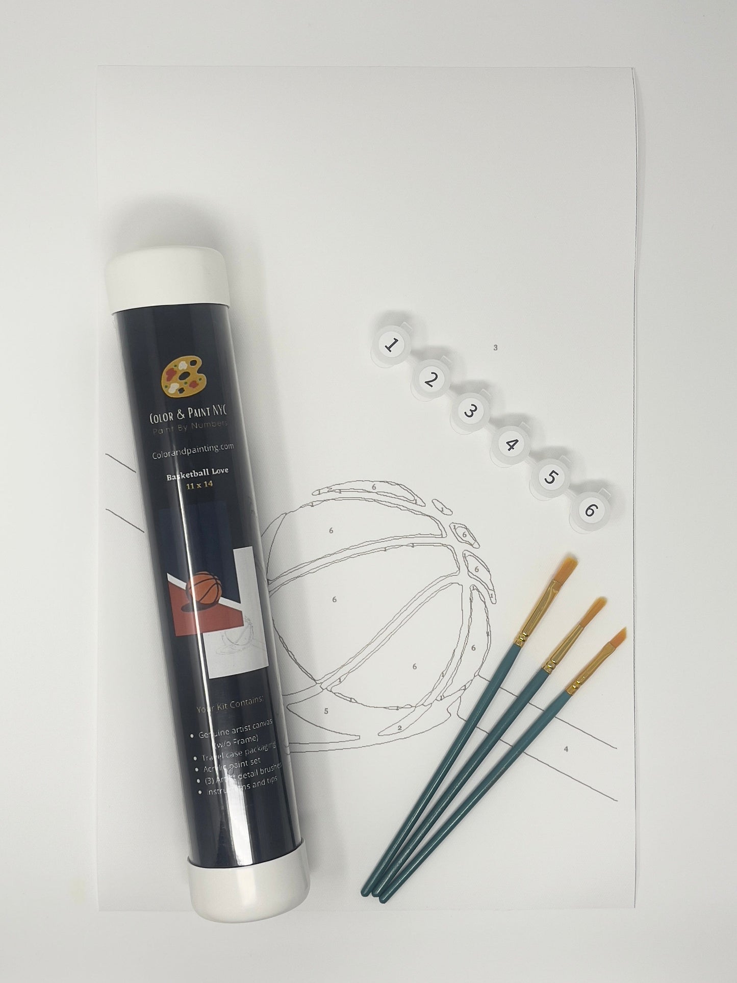 Basketball Love Paint Kit