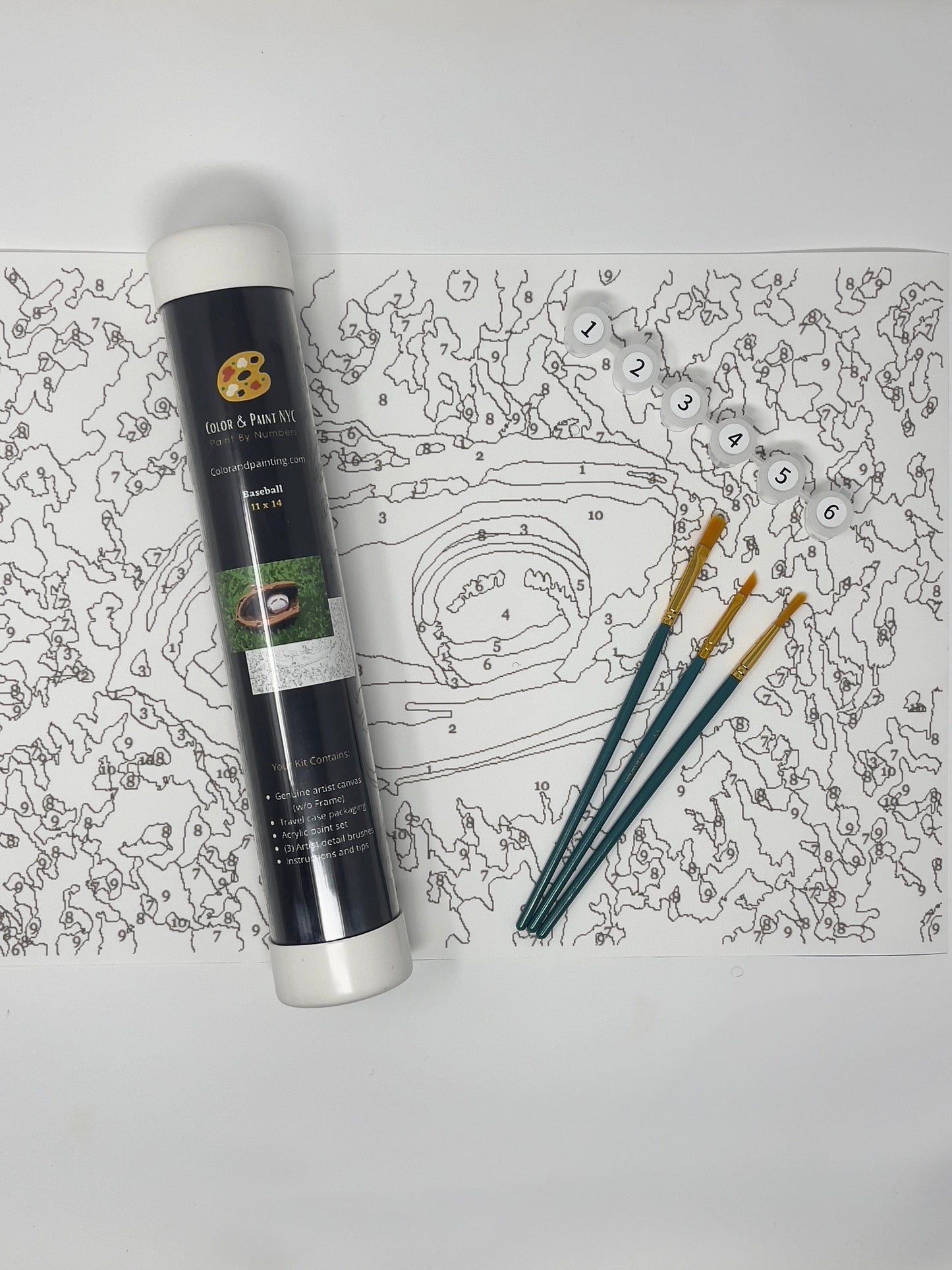 Baseball Paint Kit