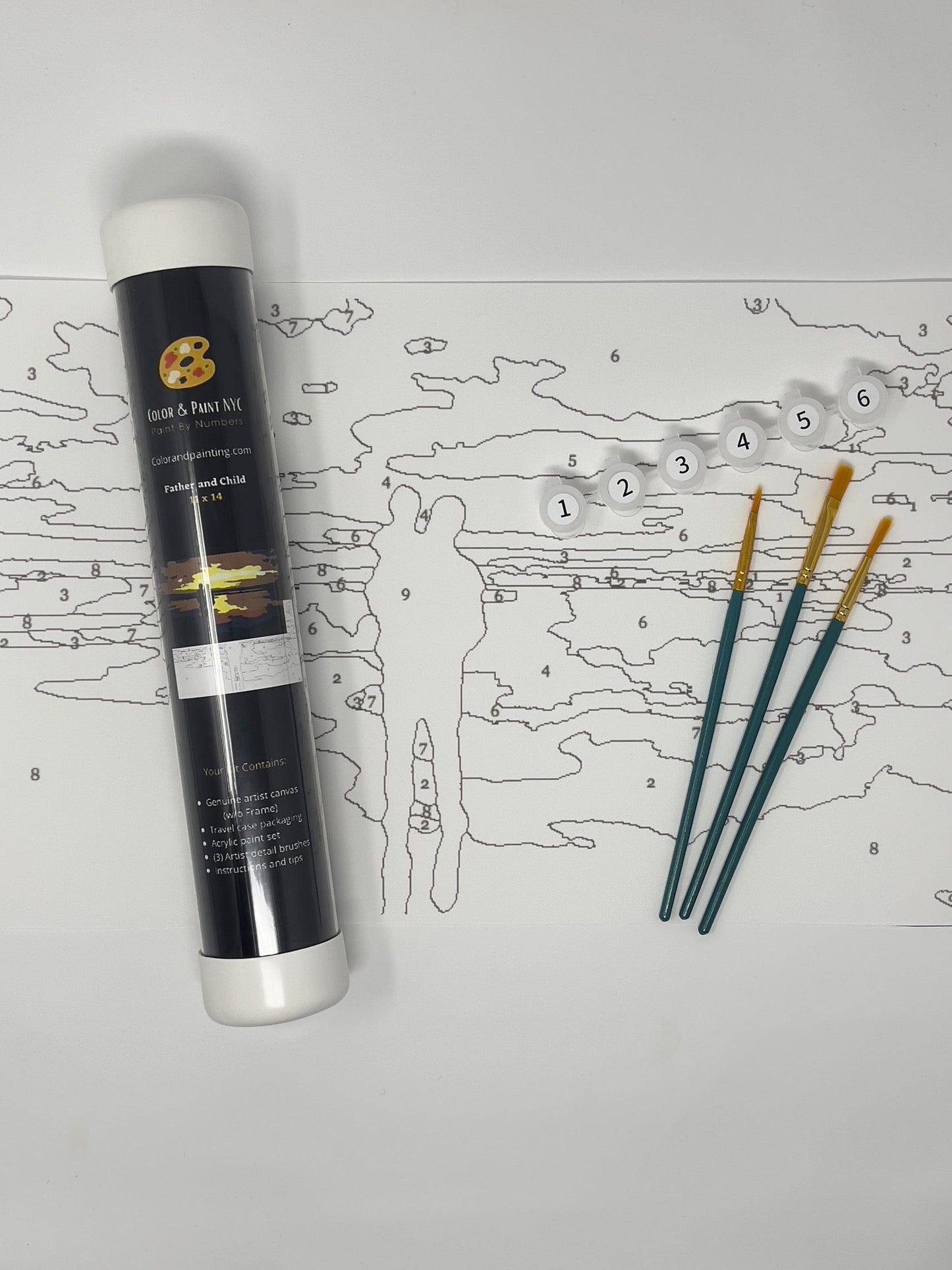 Father and Child Paint Kit