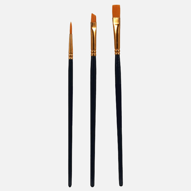 Paint Brush Set 3 Pcs
