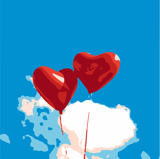Love Ballons Paint Kit