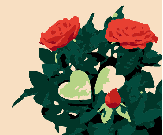 Love of Flowers Paint Kit