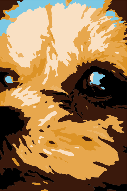 Pomeranian Paint Kit